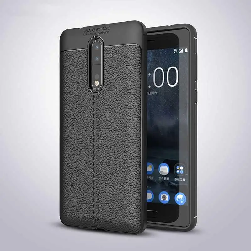 Чехол Mokoemi Fashion с рисунком личи Ударопрочный Мягкий чехол 5 2 дюйма для Nokia телефона