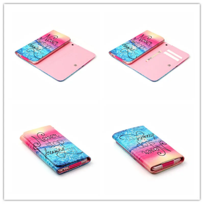 2016 Горячая Кожа PU Защиты Чехол Для Телефона С 12 Картины И Карты Бумажник Navon Mizu