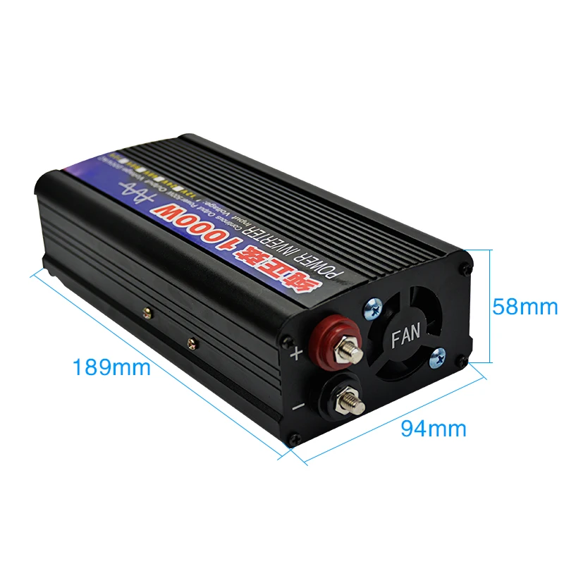 SUNYIMA 1000 Вт Чистая синусоида Инвертор DC12V/24 В к AC220V 50 Гц усилитель конвертера мощности для автомобиля Инвертор бытовой DIY