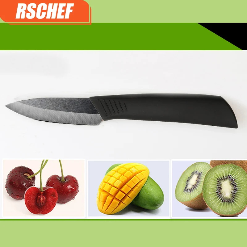RSCHEF 1 шт. черное лезвие с черной ручкой 3 &quot4&quot 5 &quot6&quot 7 &quotдюймов Чехлы набор