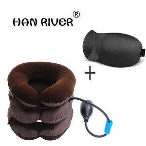 Лидер продаж! Аппарат для вытягивания шеи с надувными носилками для шеи, медицинские инструменты для расслабления, снятия напряжения, снятия усталости, массажа шеи