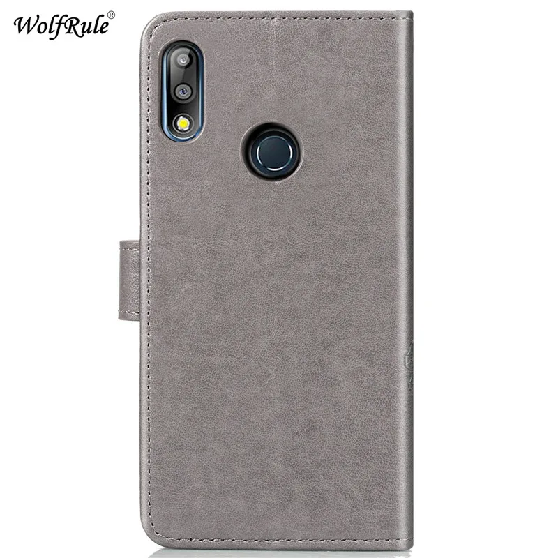 Asus Zenfone Max Pro (M2) ZB631KL Чехол-книжка из искусственной кожи и ТПУ чехол-бумажник для