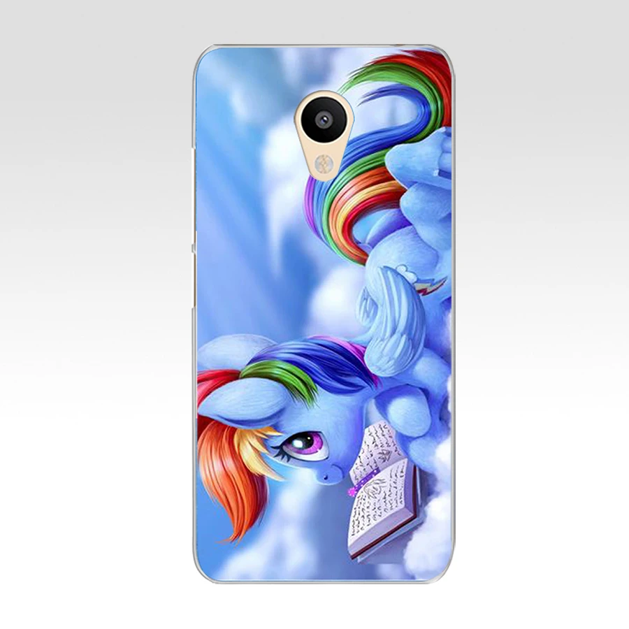 13 165DD с рисунком из мультфильма «Мой Маленький Пони» юбкой всех цветов радуги облака Прозрачная крышка чехол для Meizu M2 M3S M3 M3S M5S мини M3 Примечание M5 M6 M6 Примечание U10 U20 - Цвет: 13