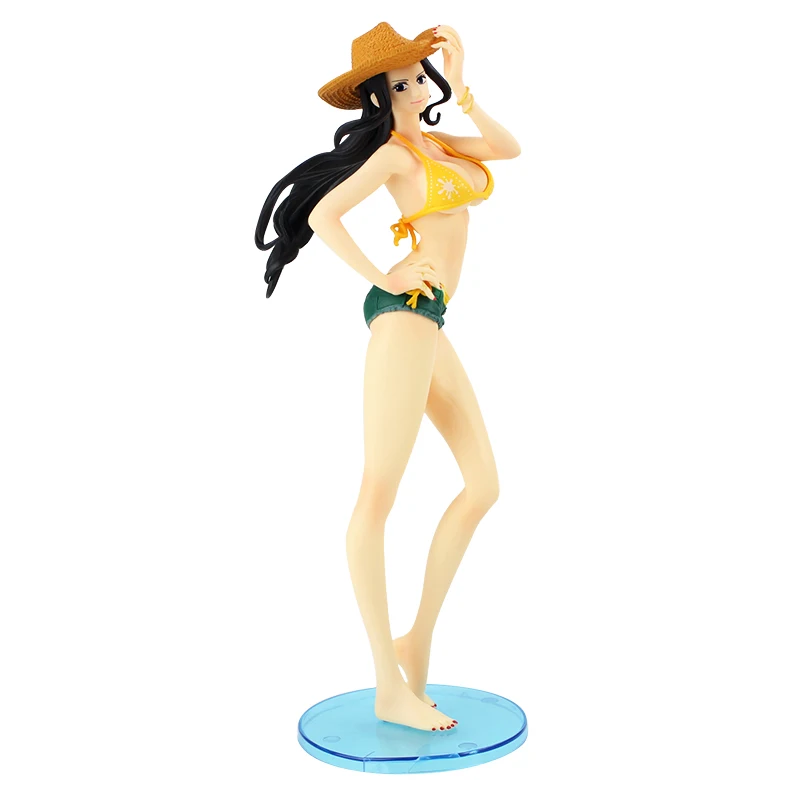 A opp bag Аниме one piece Cowgirl Нико Робин флаг алмазный корабль ПВХ фигурка Коллекционная модель игрушки - Цвет: A opp bag
