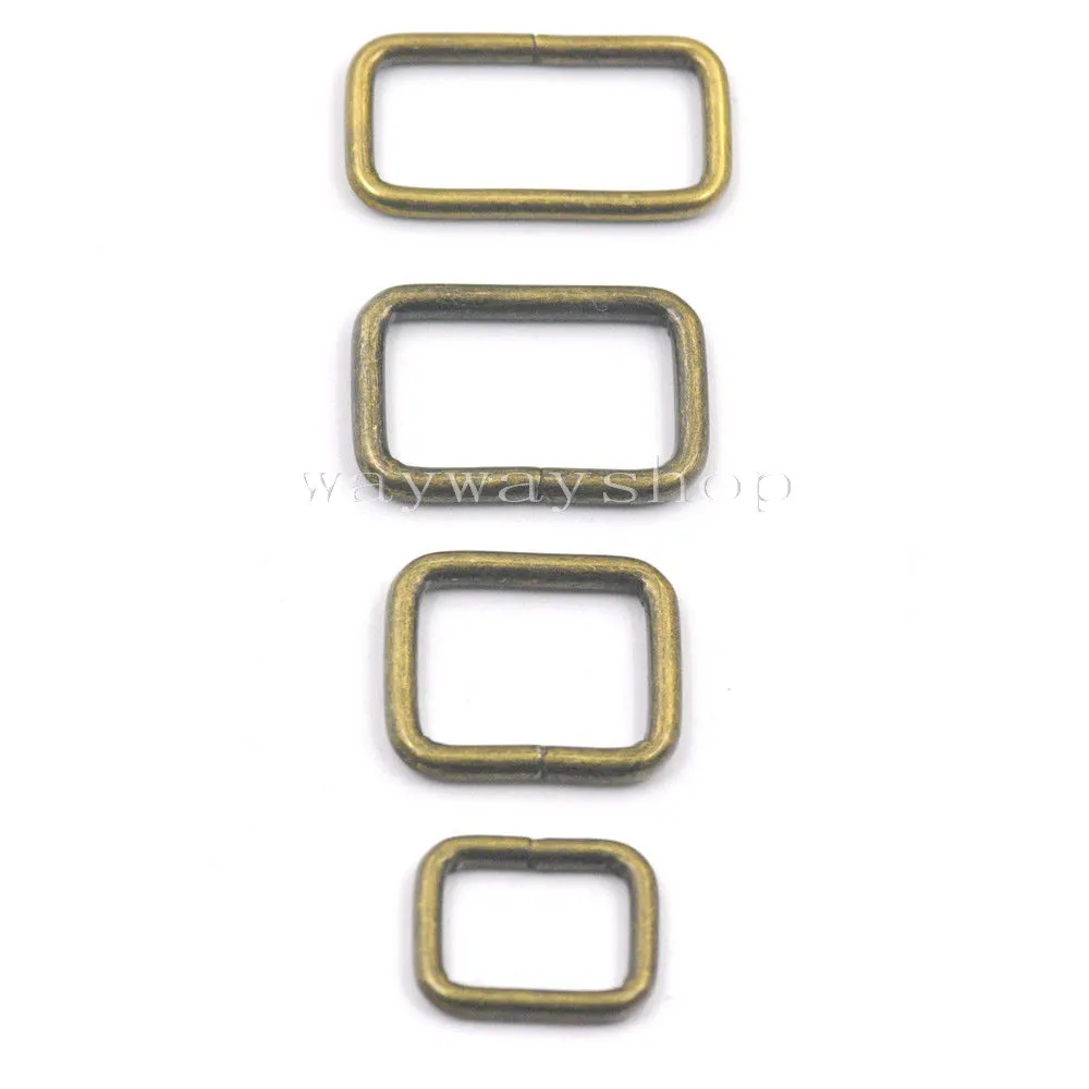 30 шт. прямоугольные D образные кольца для ремня|Пряжки и крючки| |