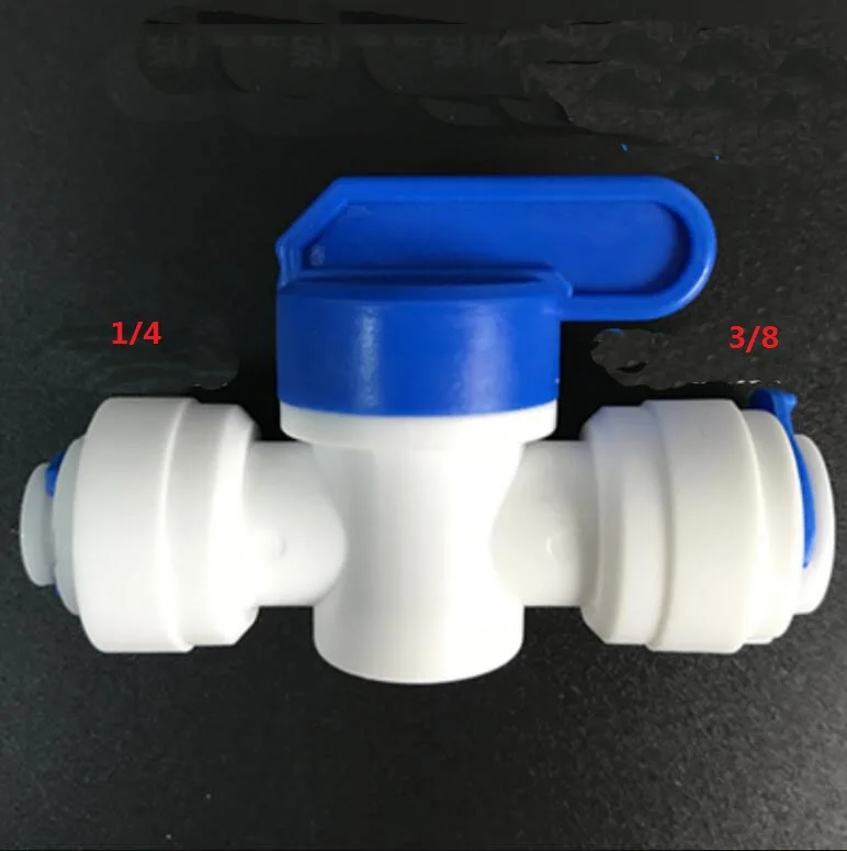 Части водяного фильтра шаровой клапан 1/4 &quotдо 3/8&quot | Бытовая техника