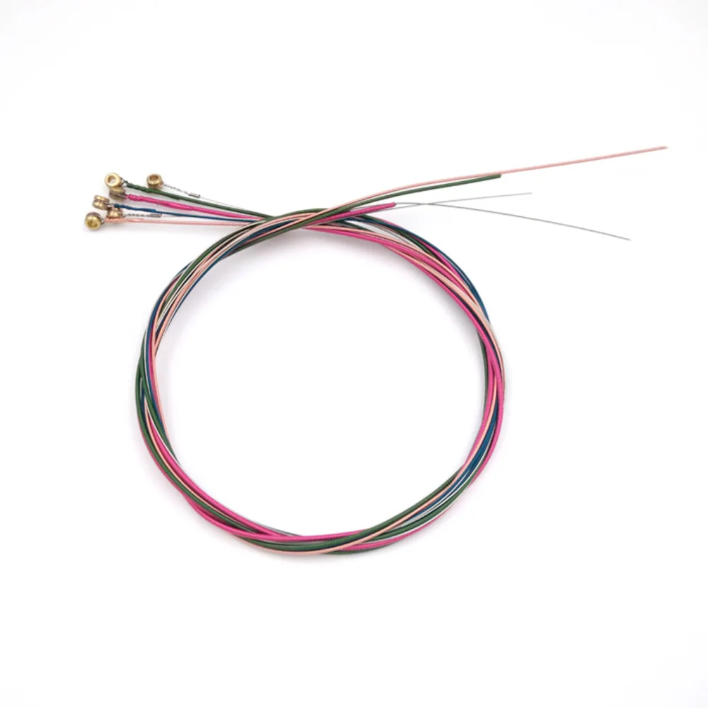 

NEW 6Pcs/Set Acoustic Guitar Strings Folk Classical Music Instrument Accessories