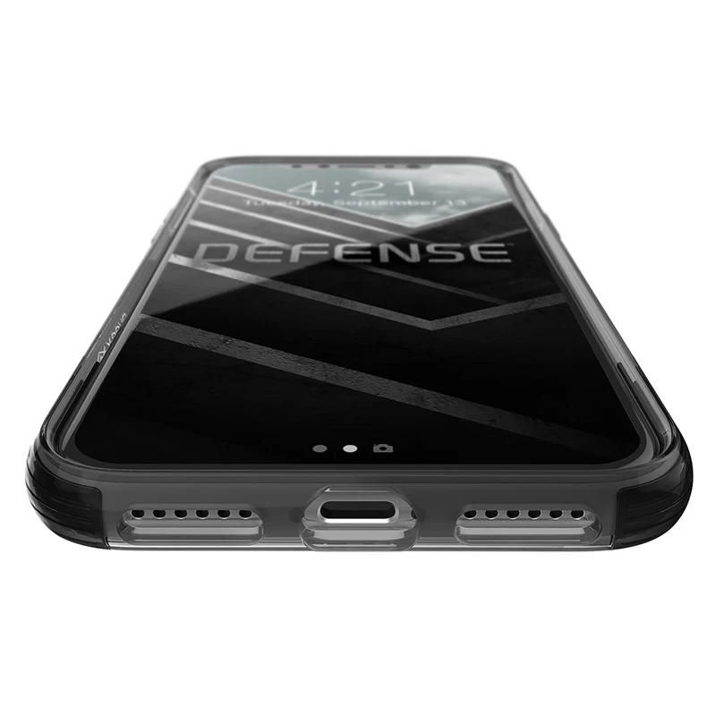 Чехол для телефона X Doria iPhone XS прозрачный защитный чехол в стиле милитари защиты
