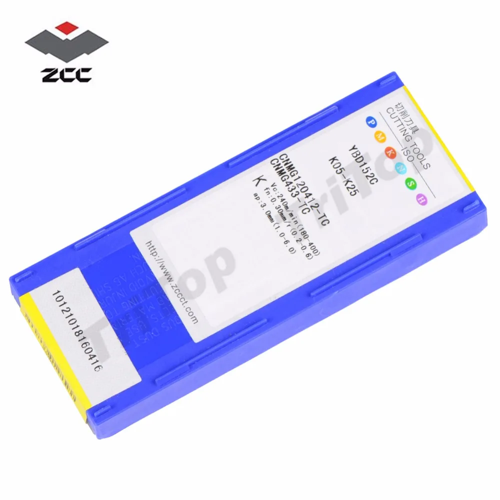 

CNMG120412-TC YBD152C turning inserts semi-finishing and roughing for cast iron CNMG120412 CNMG 120412 CNMG433