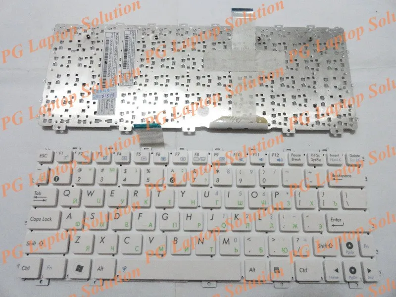 Русская клавиатура для Asus Eee PC EPC 1015 1015B p 1015PN 1015PW T 1011px белая RU|russian toy|russian keyboard