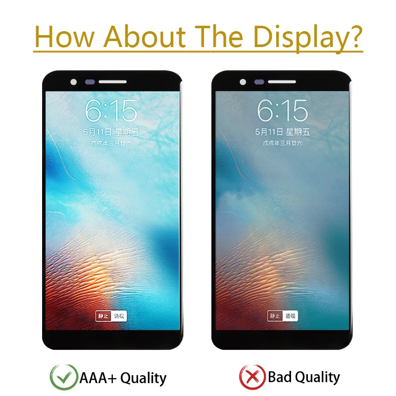 Оригинальный 5 3 '񟡰x720 IPS дисплей для LG K10 2018 LCD сенсорный экран дигитайзер