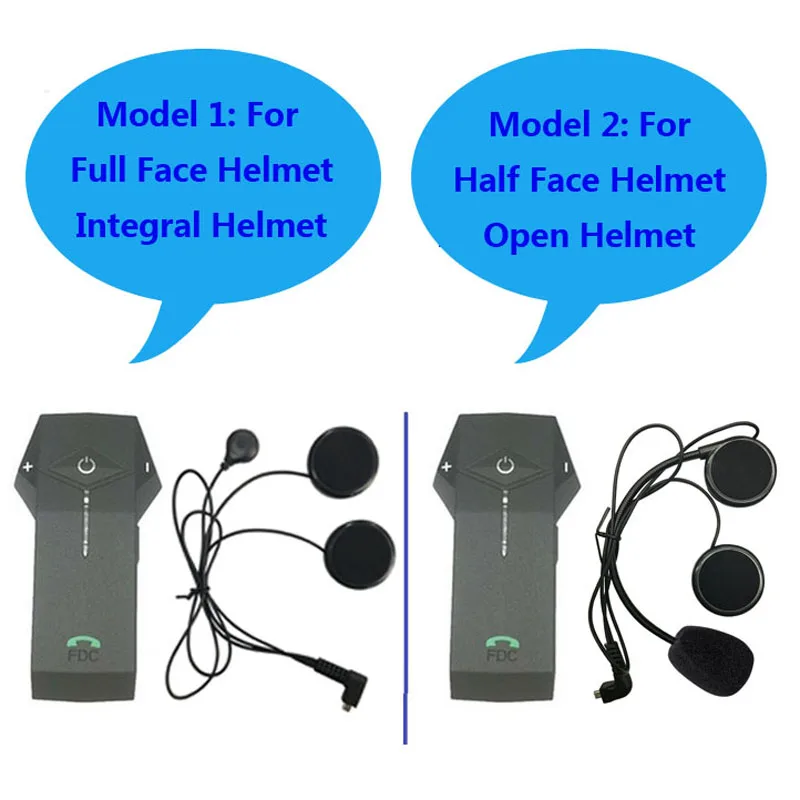 Гарнитура FreedConn для мотоциклетного шлема Bluetooth NFC FM-радио 1000 м | Автомобили и