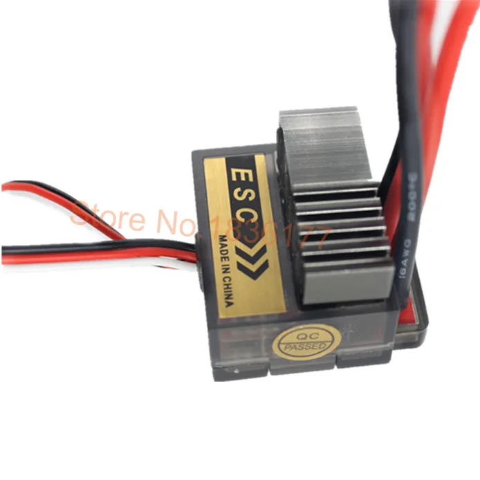Щеточный контроллер скорости Max 320A с обратным тормозом RC HSP 1/10 1/8 автомобильный