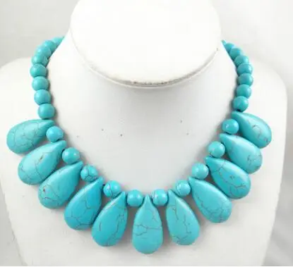 

Оптовая продажа, модный натуральный камень, бирюза, капли воды, кулон, ручная работа, ювелирные изделия, женские драгоценные камни, ювелирно...