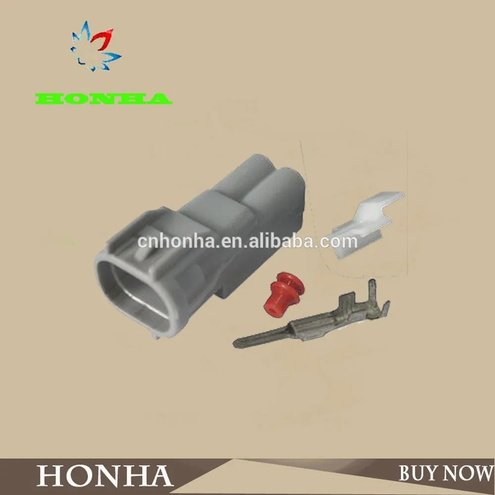 Free shipping 20/50/100 pcs/lots 6188-0266 2 pin/ways grey SUMITOMO waterproof Male wire harness Connector | Автомобили и