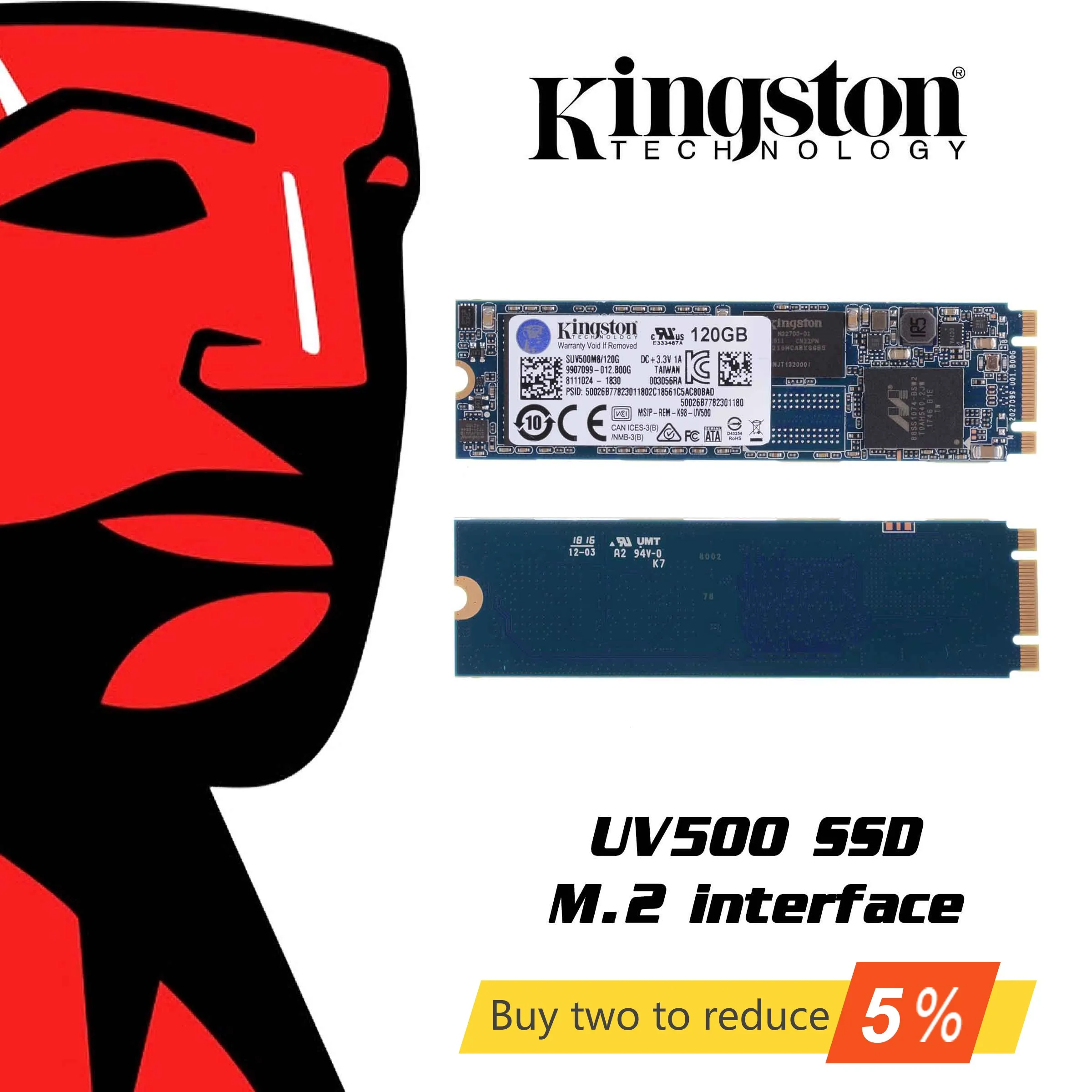 kingston UV500 SSD 120 ГБ 240 hdd 480 ГБ 1,92 ТБ M.2 PCI-e дюйма Внутренний твердотельный накопитель Жесткий диск SSD для ноутбука