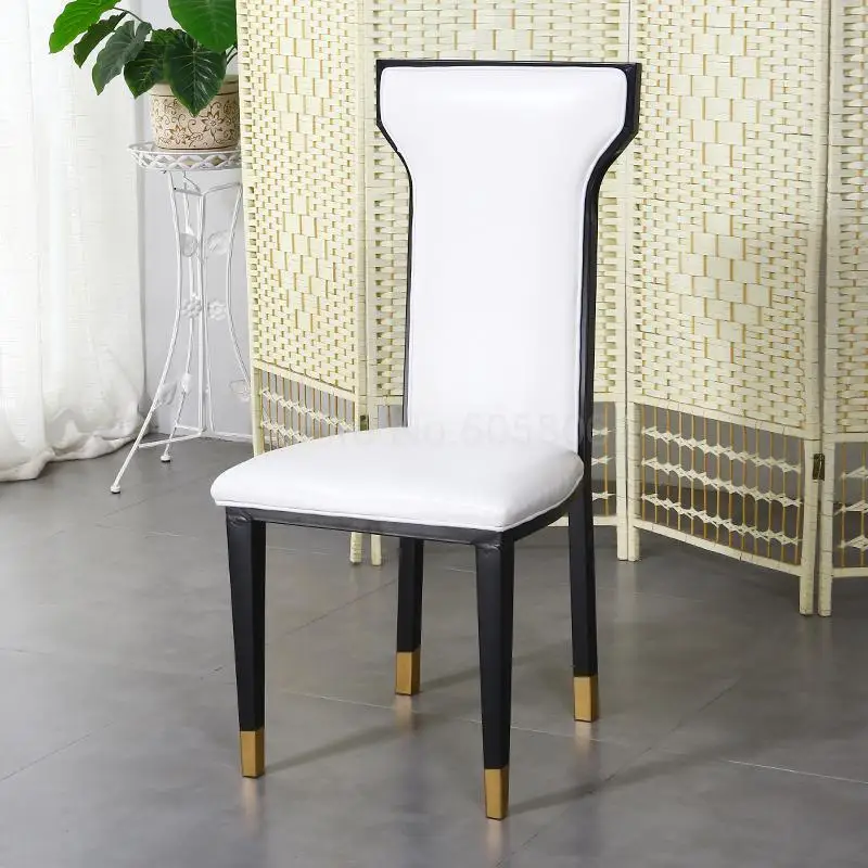 New Chinese Chair Hotel Restaurant Box Theme Classical Simple Hot Pot Restaurant Light Luxury Hotel Dining Chair 4 Starting - Цвет: ml17