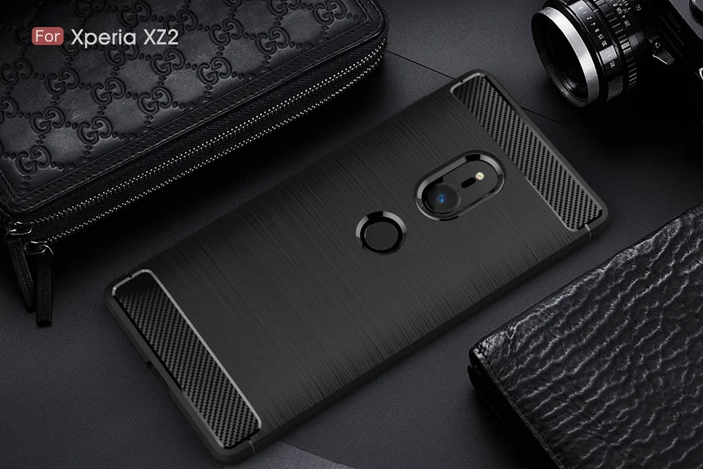 Чехол для sony Xperia XZ2, силиконовый чехол для sony XZ2, компактный чехол, TPU, Fundas, мягкий чехол из углеродного волокна, чехол, Etui Capa, аксессуары