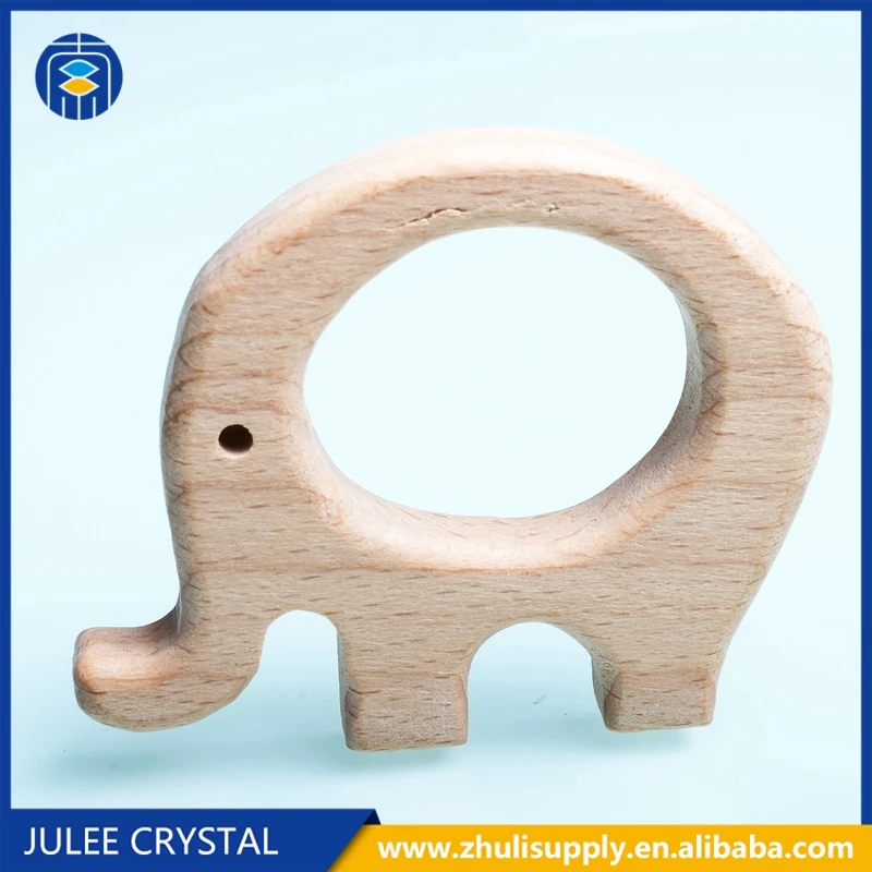 Бусины JuleeCrystal из натурального бука с животными Детские Подарочные бусины