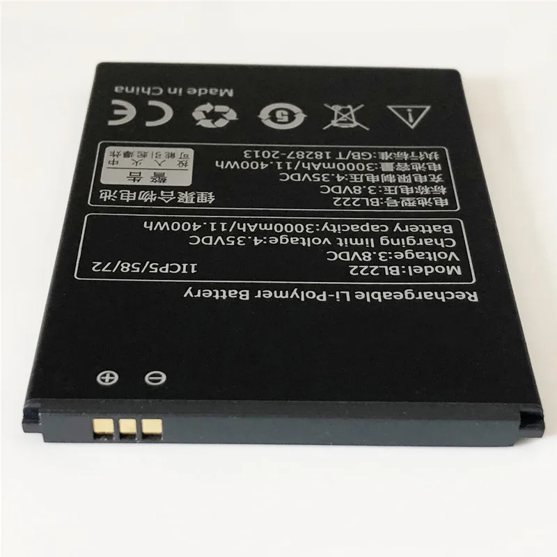 3 8 V 3000mAh BL222 для Lenovo S660 S668T батареи|battery for lenovo|battery for3.8v battery |