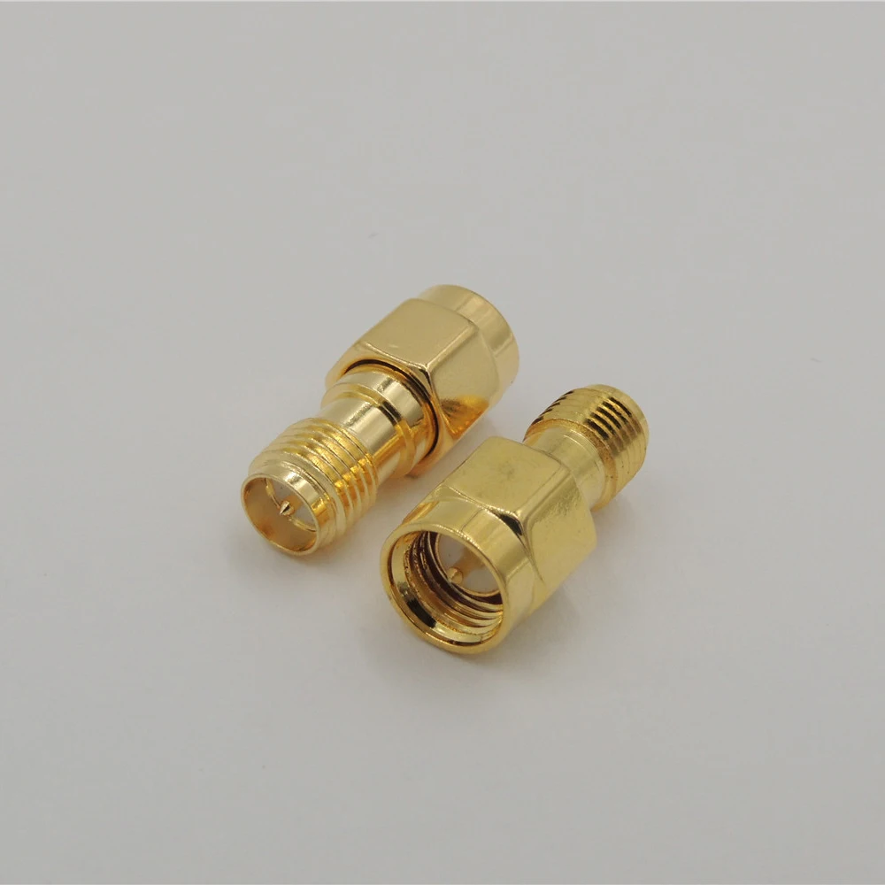 SMA коаксиальный преобразователь кабельного разъема с разъемом Папа-RP-SMA адаптер