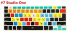 Чехол для клавиатуры Macbook Air, 13 дюймов, силиконовый, для студии