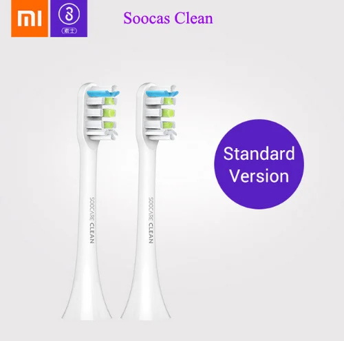 xiaomi mijia Soocare Soocas X3 X3S чистой/мини Замена щеток походная коробка dentalfoss для xiaomi smart home комплекты - Цвет: clean white