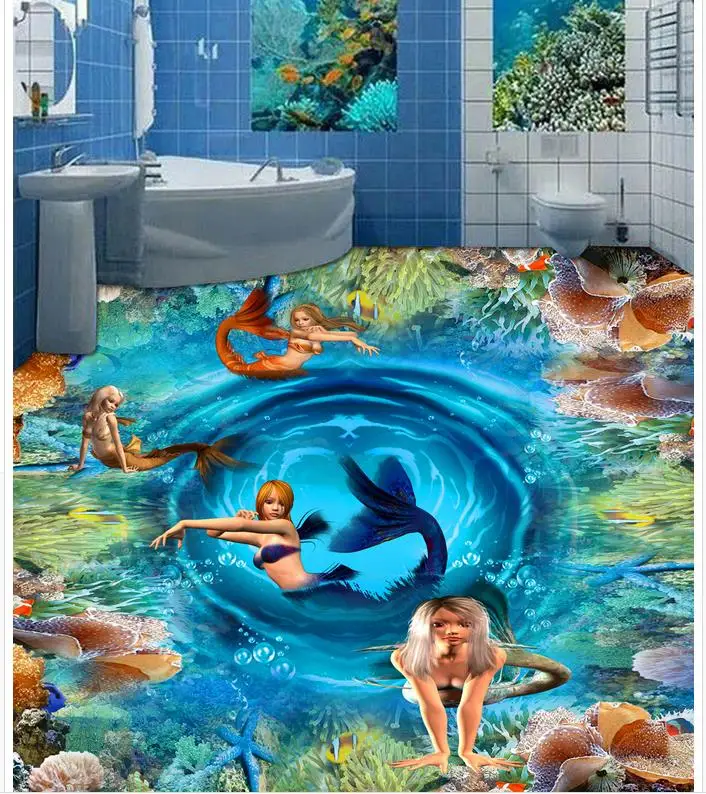 3D wall murals wallpaper floor Custom Photo self-adhesive PVC waterproof Home Decoration | Обустройство дома