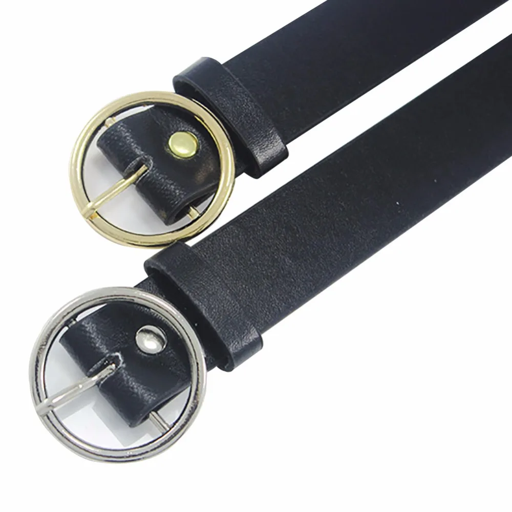 2017 унисекс круглые металлические ремни с кольцом ГОРЯЧИЙ дизайнерский бренд