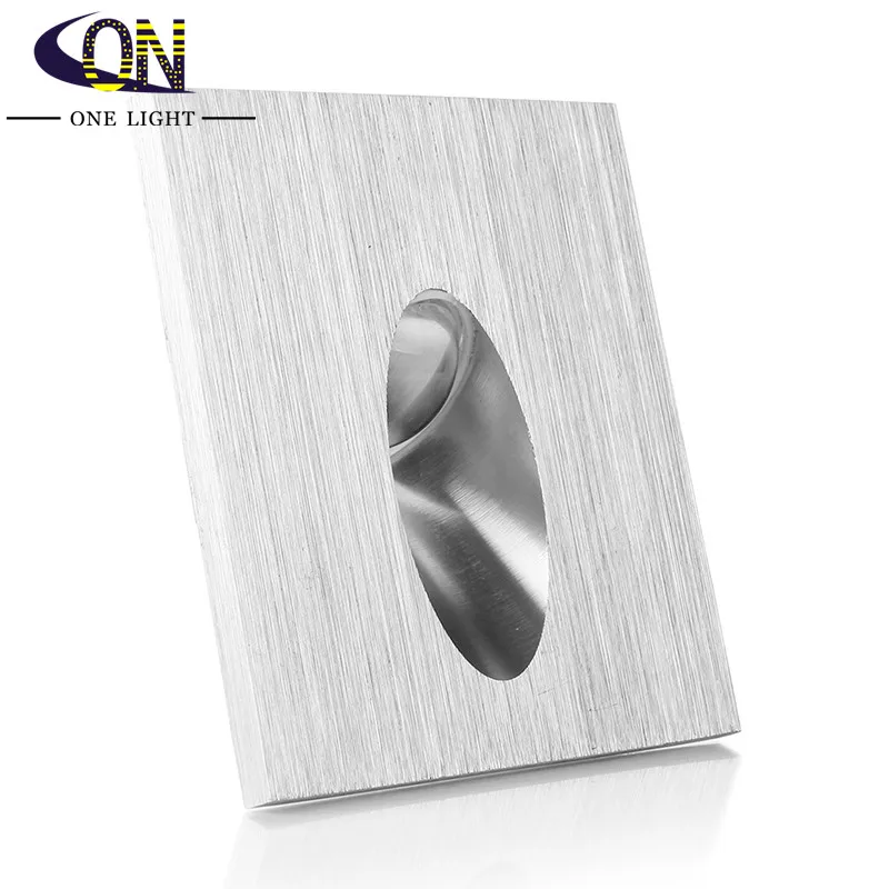 Квадратный Круглый Встраиваемый светодиодный светильник 3 Вт настенные