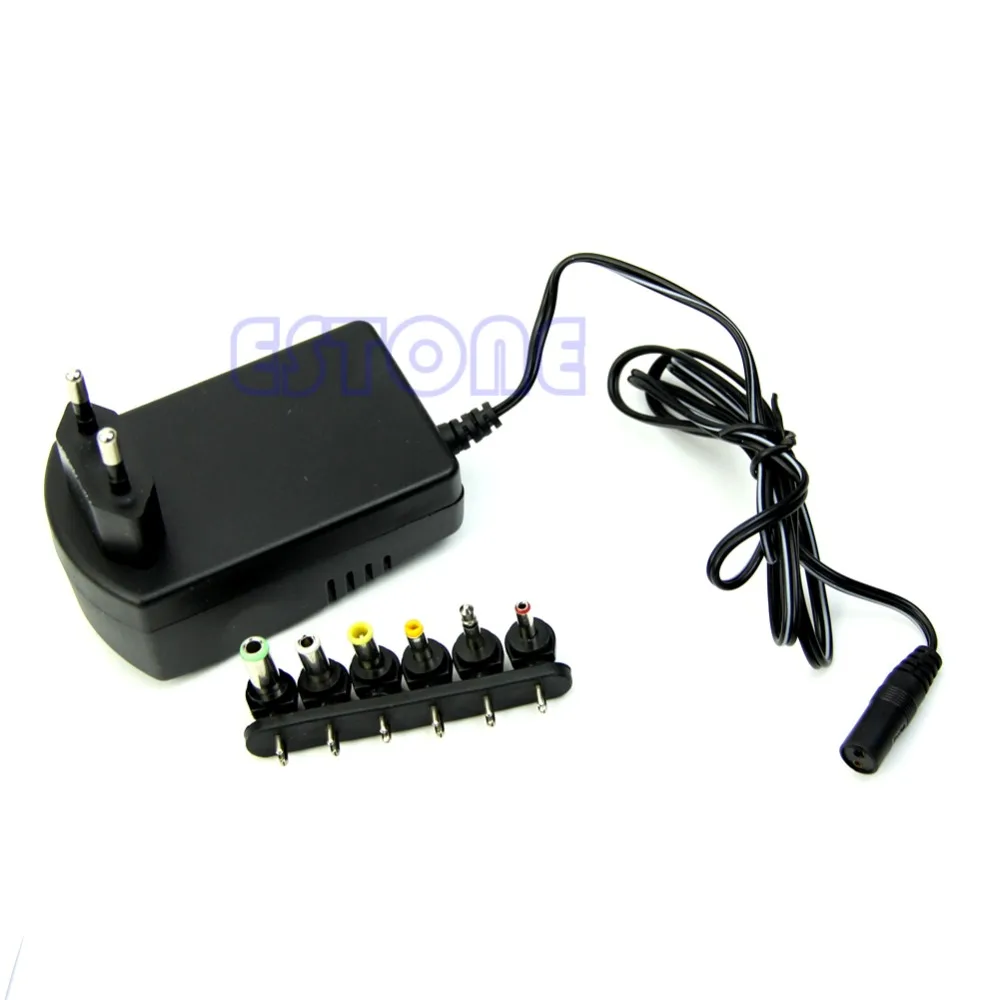 

Universal EU AC/DC Adaptor Plug Power Supply 3V 4.5V 5V 6V 7.5V 12V DC Charger