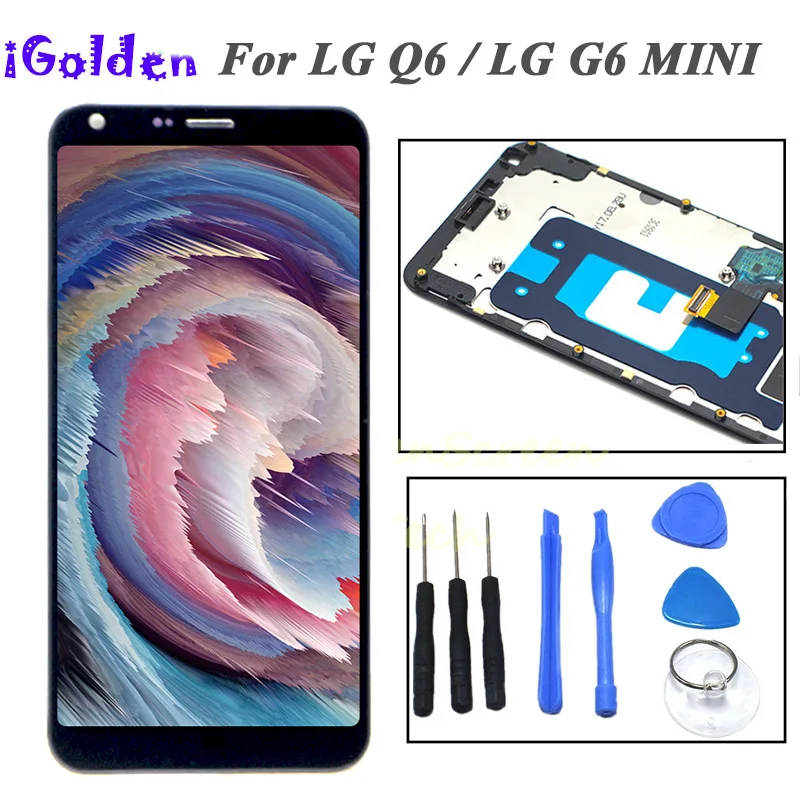 5 ''оригинал для LG Q6 M700 M700A US700 M700H M703 M700Y ЖК дисплей + кодирующий преобразователь