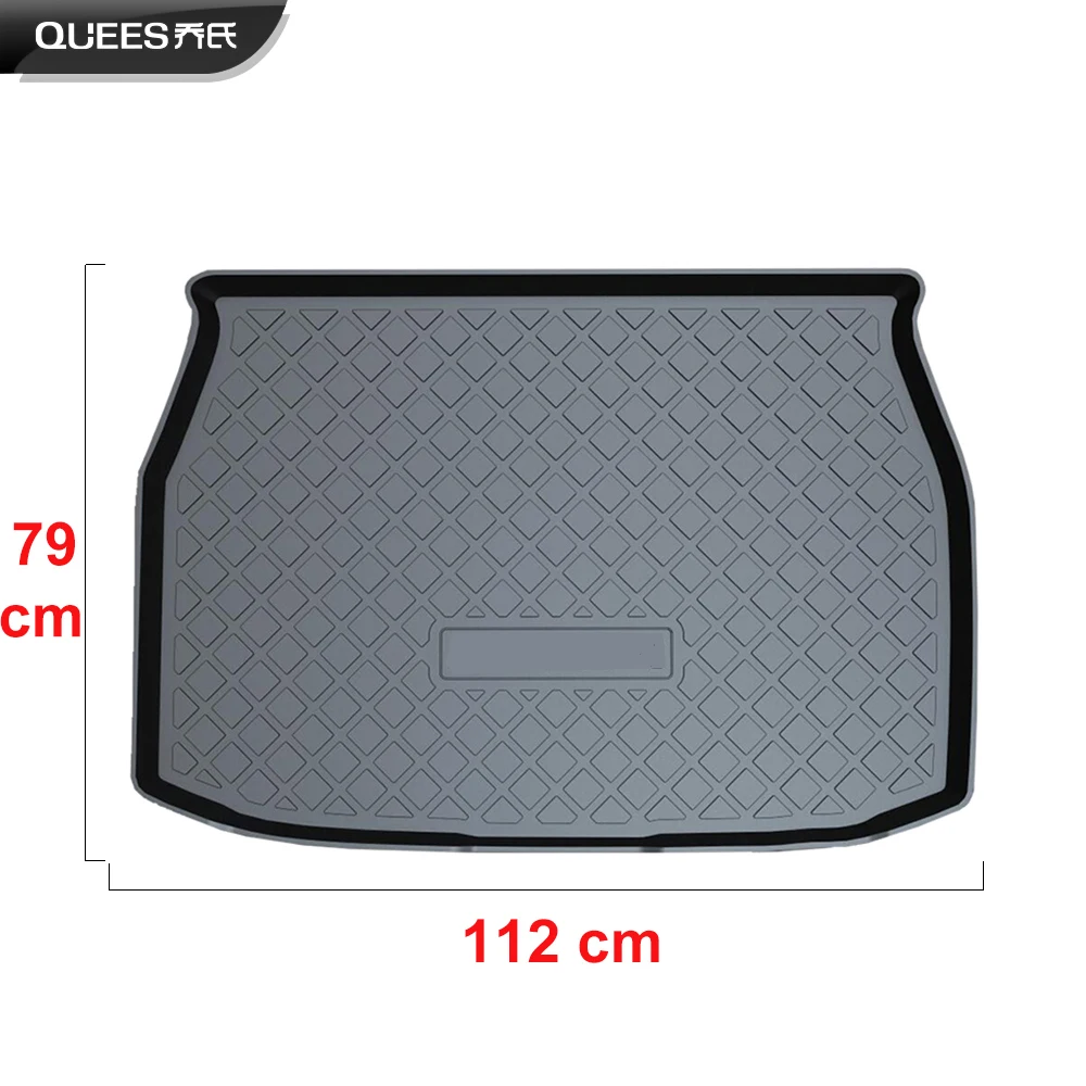 QUEES Custom Fit грузовой лайнер для багажника напольный коврик Toyota C HR CHR Heavy Duty Liner TPO Rubber