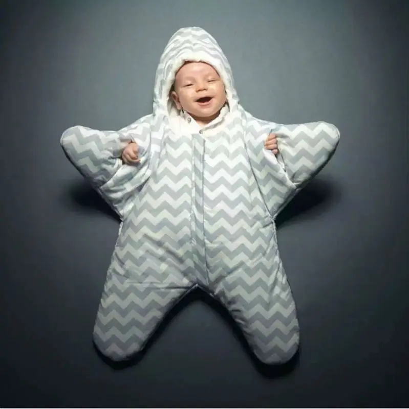 Детский спальный мешок в форме звезды зимние спальные мешки для детей одеяло