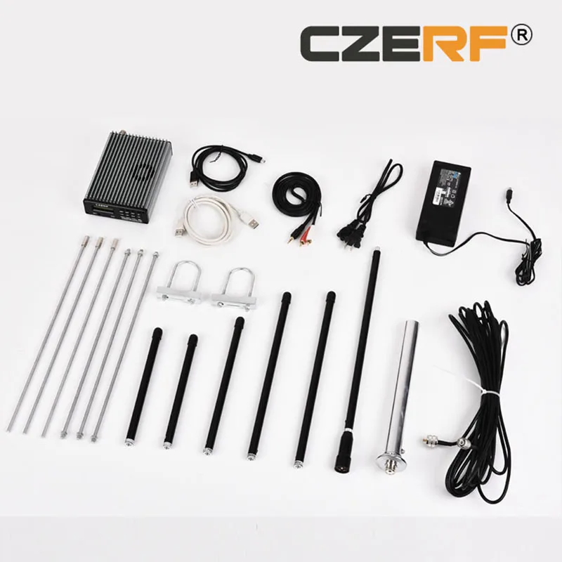CZE-15B 0w to 15w 76-88MHz wireless fm transmitter with 1/4 wave GP aluminum antenna kits for Car cinema | Электроника