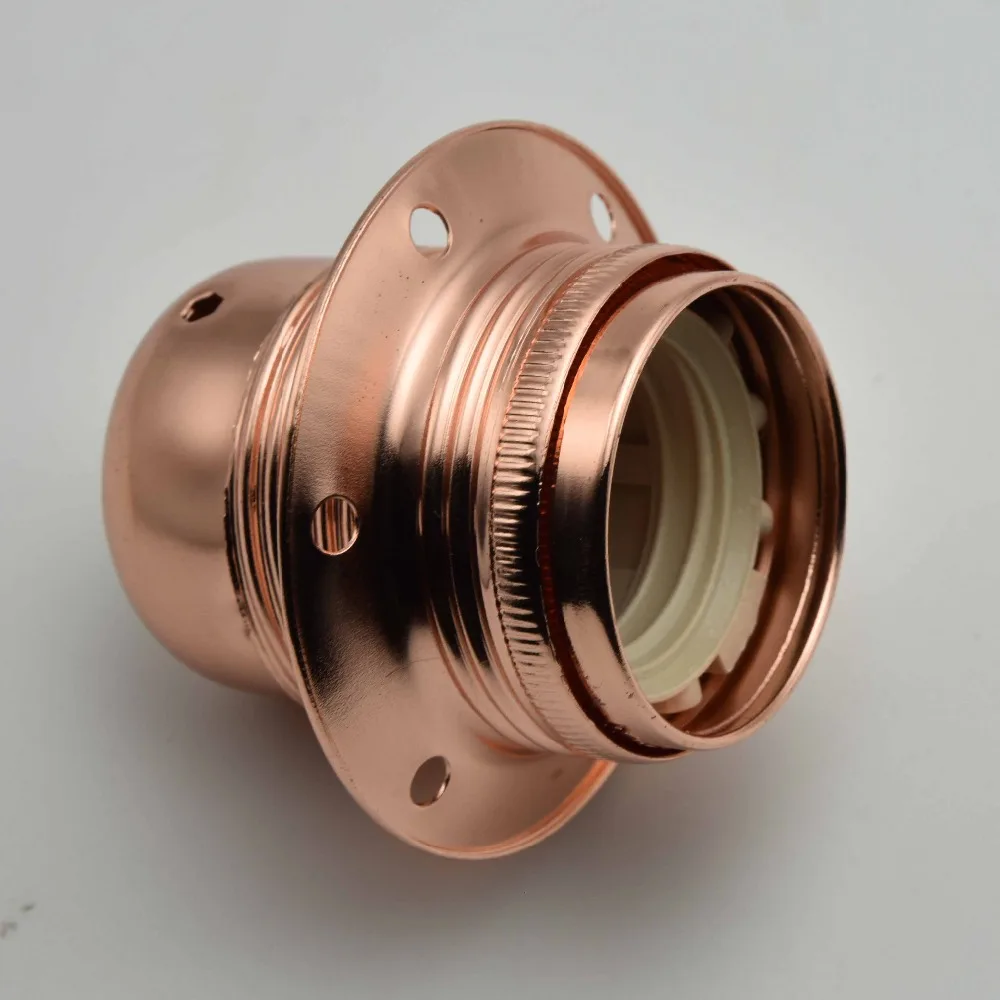 Винтажные Цоколи для ламп Эдисона с винтовым цоколем E27 держатель лампы из