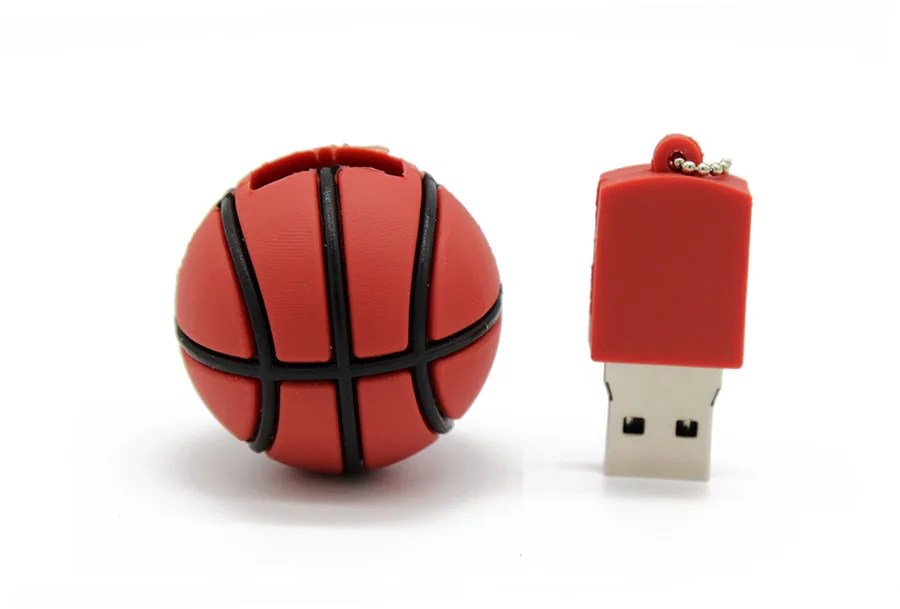 Напиши мне 64 Гб мультфильм теннис Баскетбол футбольная модель usb флэш-накопитель usb 2,0 4 ГБ 8 ГБ оперативной памяти, 16 Гб встроенной памяти, 32 ГБ флэш-накопитель