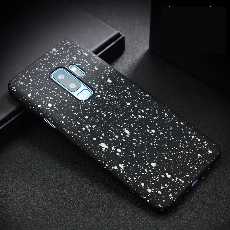 Матовые чехлы для samsung Galaxy S10 Plus S10 с 3D рисунком звезд, Жесткий Чехол из поликарбоната для samsung Galaxy S10+ чехол, Coque Capa - Цвет: Silver