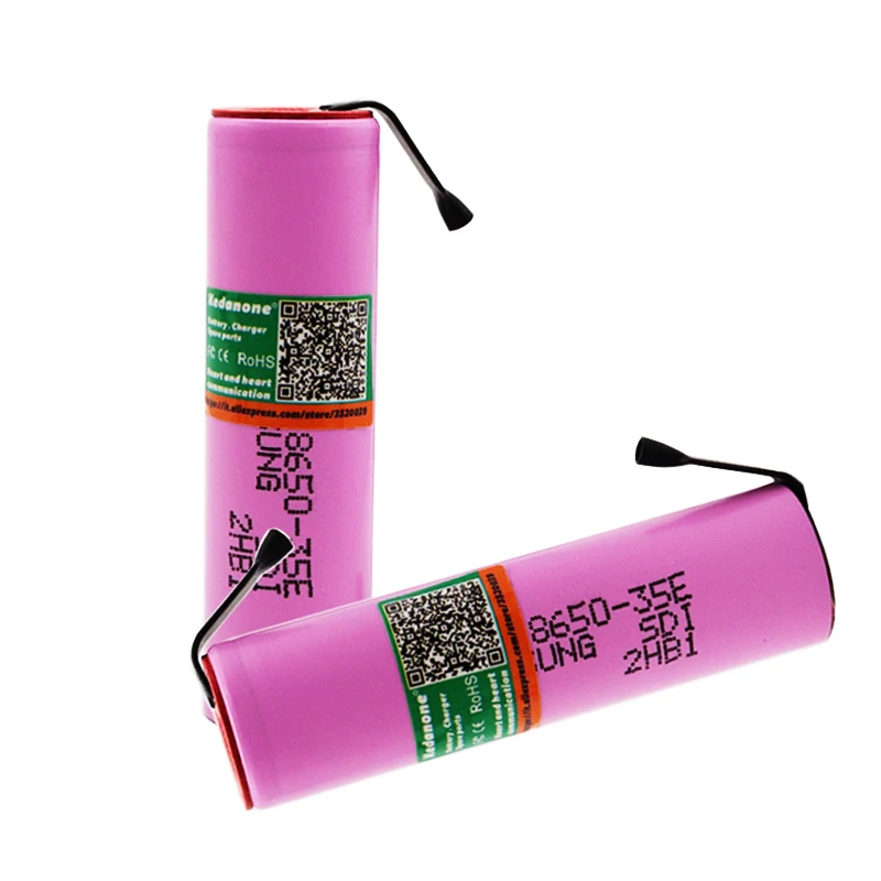 Новый оригинальный 18650 3500 мА/ч 13A разрядки INR18650 35E Батарея li ion 3 7 v аккумуляторная +