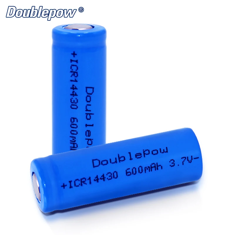 4 шт./лот лидер продаж литий ионная аккумуляторная батарея Doublepow 14430 мА 3 7 В высокая