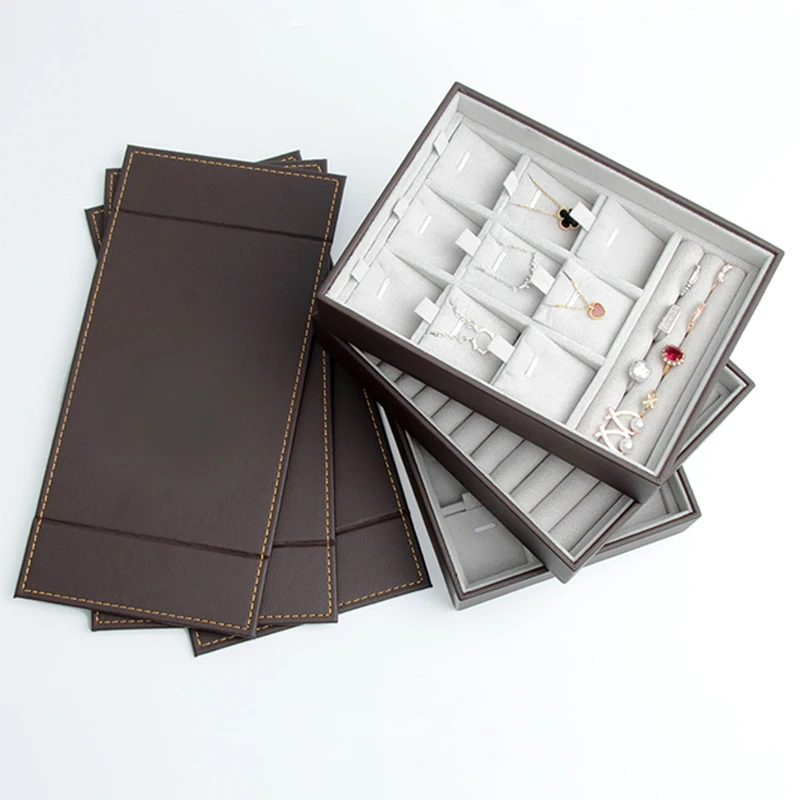 Портативный кулон кольцо шкатулка выставочный зал лоток дисплей реквизит