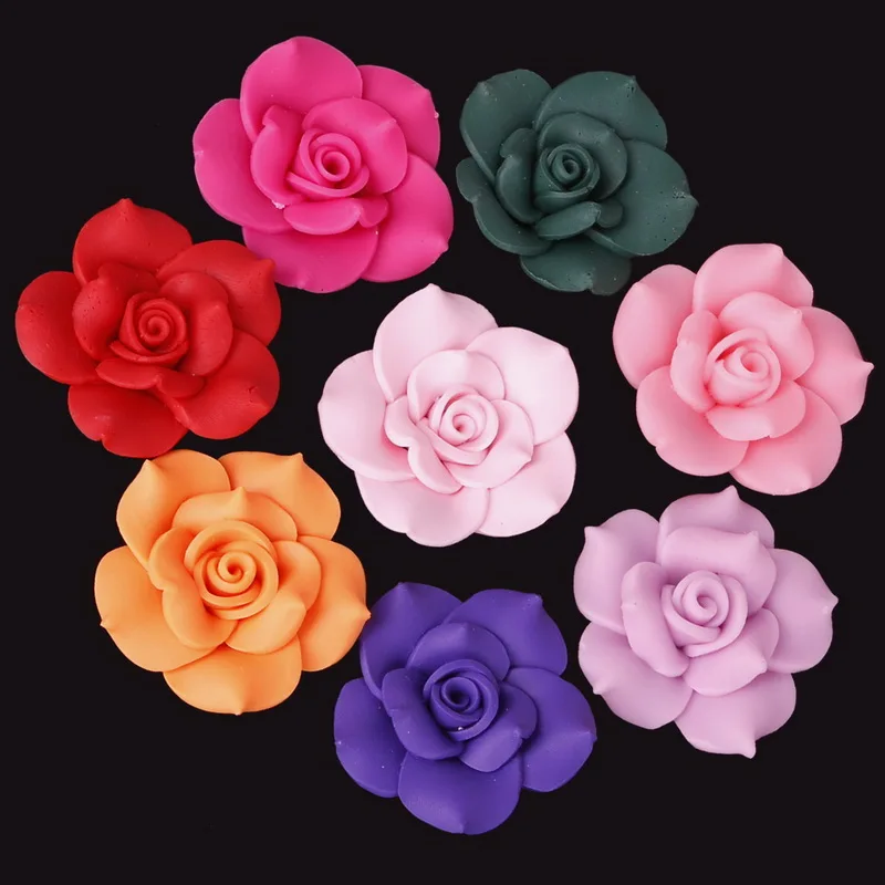 Новинка 2017 стиль 2 шт. Мягкий полимерный Букет искусственных роз для свадебного