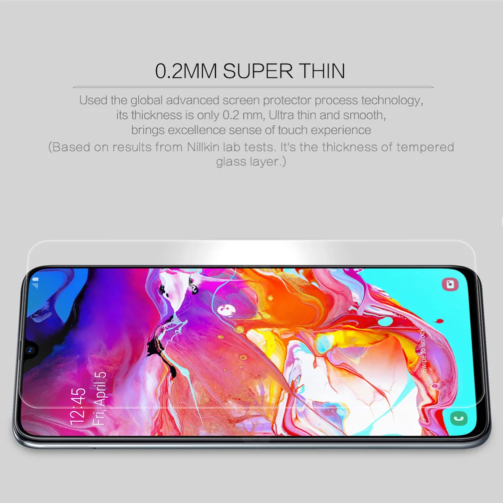 Защитное стекло для экрана samsung Galaxy A70 6,7 ''NILLKIN Amazing H/H+ PRO 9H закаленное стекло для samsung A70 защитное стекло