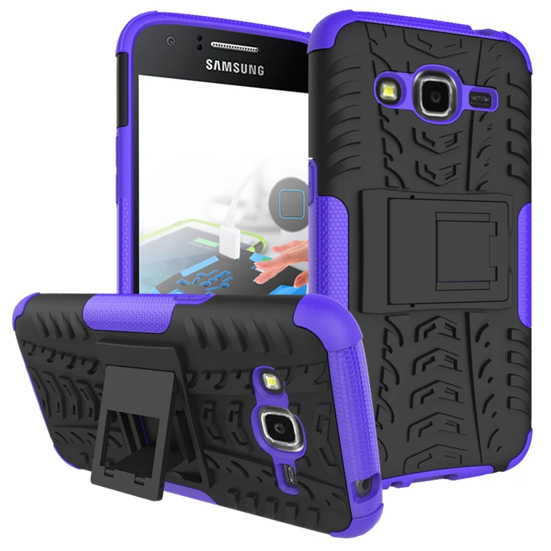 Dazzle кронштейн kickstnad рельефный Гибридный усиленный чехол жесткий Робот для Samsung
