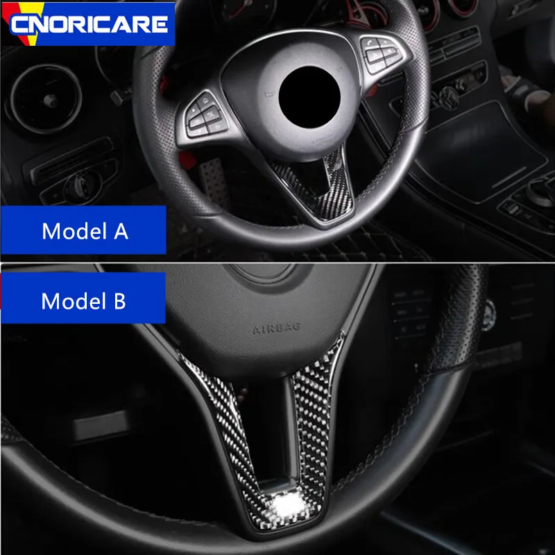 Автомобильная наклейка на руль отделка для Mercedes Benz CLA GLA GLE GLC A B C E Class аксессуары