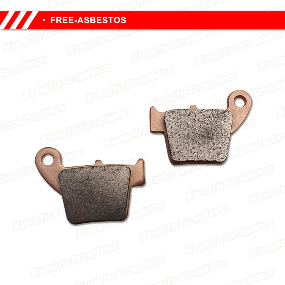 И рисунком кунг-фу Графика Задняя Тормозная колодка для CRF250R CRF450R 2004 2005 2006 2007 2008 2009