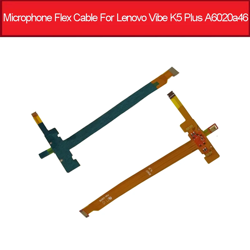 

Microphone Flex Cable For Lenovo Vibe K5 Plus A6020a46 Mic Microphone Connector Flex Ribbon Replacement Parts
