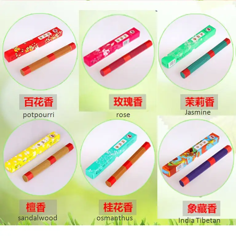 5 коробок натуральные благовония роза жасмин османтус сандаловое дерево попурри