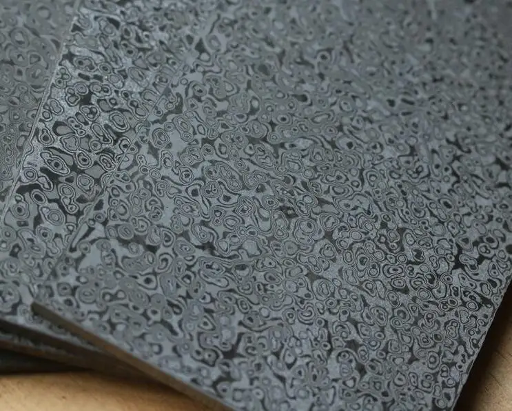 Звезда Скороговорка DIY Ювелирные изделия талии карты Дамасская сталь Роза сэндвич шаблон стальной пустой(нет термообработки