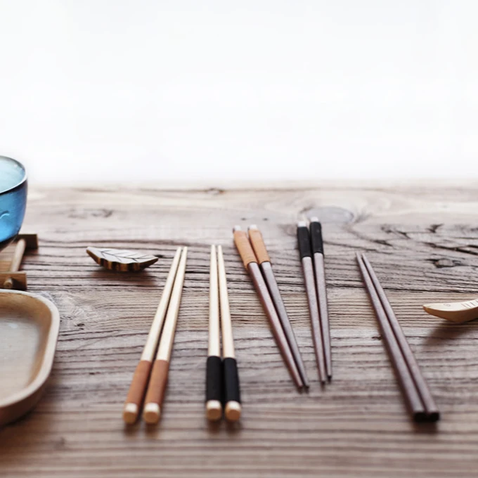 Деревянные палочки для еды с хлопковой нитью одна пара 22 5 см|wooden chopsticks|sushi